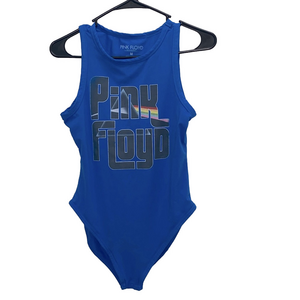 NWOT Pink Floyd Blue Graphic Body Suit Size Medium Woman’s